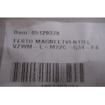 Magneetventiel Festo VZWM-L-M22C-G34-F4. Unused.